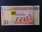 LÝBIE, 20 Dinars 2013, BNB. B546a, Pi. 79