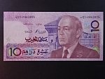 MAROKO, 10 Dirhams 1987, BNB. B504b, Pi. 63