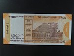 INDIE, 200 Rupees 2017, BNB. B302a, Pi. 113