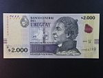 URUGUAY, 2000 Pesos uruguayos 2015, BNB. B558a, Pi. 99