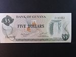 GUYANA, 5 Dollars 1983, BNB. B102f, Pi. 22