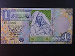 LÝBIE, 1 Dinar 2002, BNB. B528a, Pi. 64