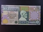 LÝBIE, 10 Dinars 2002, BNB. B530a, Pi. 66