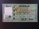 LIBANON, 1000 Livres 2011, BNB. B532a, Pi. 90
