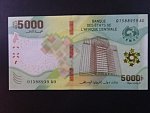 STŘEDNÍ AFRIKA, 5000 Francs 2020, BNB. B114a