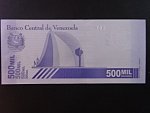 VENEZUELA, 500.000 Bolivares 2020, BNB. B383a