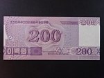 SEVERNÍ KOREA, 200 Won 2008, BNB. B343a, Pi. 62