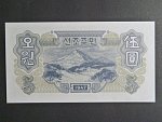 SEVERNÍ KOREA, 5 Won 1947, BNB. B206b, Pi. 10