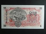 SEVERNÍ KOREA, 100 Won 1947, BNB. B208b, Pi. 11