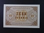 Bundesrepublik, Bundeskassenscheine 10 Pfennig 1967 nevydaná státovka, Ro. 315