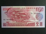 SEVERNÍ KOREA, Trade Bank, 5 Won 1988, BNB. BFX414a, Pi. 36