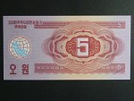 SEVERNÍ KOREA, Trade Bank, 5 Won 1988, BNB. BFX414a, Pi. 36