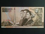 SEVERNÍ KOREA, 50 Won 1992, BNB. B315a, Pi. 42