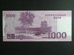 SEVERNÍ KOREA, 1000 Won 2014 přítisk 