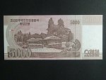 SEVERNÍ KOREA, 5000 Won 2014 přítisk 