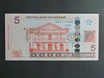 SURINAM,5 Dollar 2010, BNB. B545a, Pi. 162