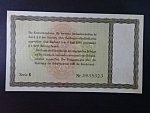Konversionskassenschein, 5 RM 28.8.1933 série E s přetiskem 1/1934 v giloši, Ro. 708a, Grab. DEU-232a