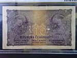 10 Kč 15.4.1919 série O 055, PCGS 25