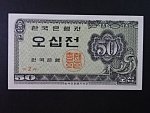 JIŽNÍ KOREA, 50 Jeon 1962, BNB. B226a, Pi. 29