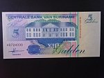 SURINAM, 5 Gulden 1991, BNB. B522a, Pi. 136