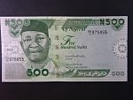 NIGÉRIE, 500 Naira 2022, BNB. B245a
