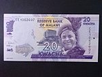 MALAWI, 20 Kwacha 2020, BNB. B157f, Pi. 63
