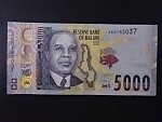 MALAWI, 5000 Kwacha 2021, BNB. B165a