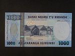 RWANDA, 1000 Francs 2008, BNB. B134a, Pi. 35