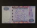 RWANDA, 2000 Francs 2007, BNB. B135a, Pi. 36