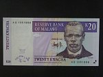 MALAWI, 20 Kwacha 1997, BNB. B138a, Pi. 38