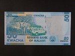 MALAWI, 50 Kwacha 2012, BNB. B151a, Pi. 58