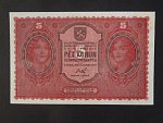 5 Kč 1919 série 0083