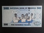 RWANDA, 500 Francs 2013, BNB. B137a, Pi. 38