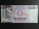 GUINEA, 5000 Francs 2015, BNB. B340a, Pi. 49