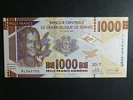 GUINEA, 1000 Francs 2017, BNB. B339b, Pi. 48