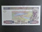 GUINEA, 5000 Francs 1998, BNB. B327a, Pi. 38