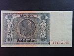 DDR - 10 DM 1948 (1929) série S/U s kolkem, Ro. 334, Grab. SBZ-5a