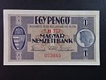 Maďarsko, 1 Pengö 1938 série *H 377 Szálasiho vydání