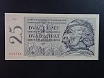 25 Kčs 1961 s. Q 13 s perf. 3md do obloučku