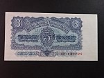 3 Kčs 1953 série HP, tiskárna STC Praha, perf. 3md do obloučku