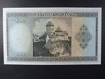 1000 Kčs 1945 série BC perf. 3md do obloučku
