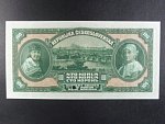 100 Kč 1920 série D anulát, 2x červený přetisk SPECIMEN, perf. otvor