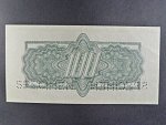 100 K 1944 série MX, číslovač 6b, 2x perf. SPECIMEN dole, chybotisk 