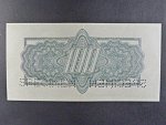 100 K 1944 kolkovaná série MM, 2x perf. SPECIME dole, číslovač 6b, vzácná variata perforace