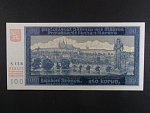 100 K 1940 série 15 B, I. vydání, perf. SPECIMEN