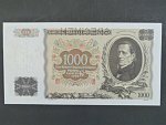 1000 Kč 25.5.1934, série O, 1x perf. SPECIMEN