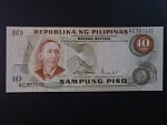 FILIPÍNY, 10 Piso 1970, BNB. B1008a, Pi. 149