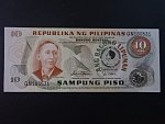 FILIPÍNY, 10 Piso 1981, BNB. B1026a, Pi. 167
