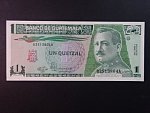 GUATEMALA, 1 Quetzal 1990, BNB. B557b, Pi. 73