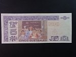 GUATEMALA, 5 Quetzales 2003, BNB. B590a, Pi. 106